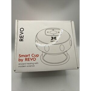 REVO Smart Cup Cupping Massager Black Wireless Rechargeable Therapy Compact